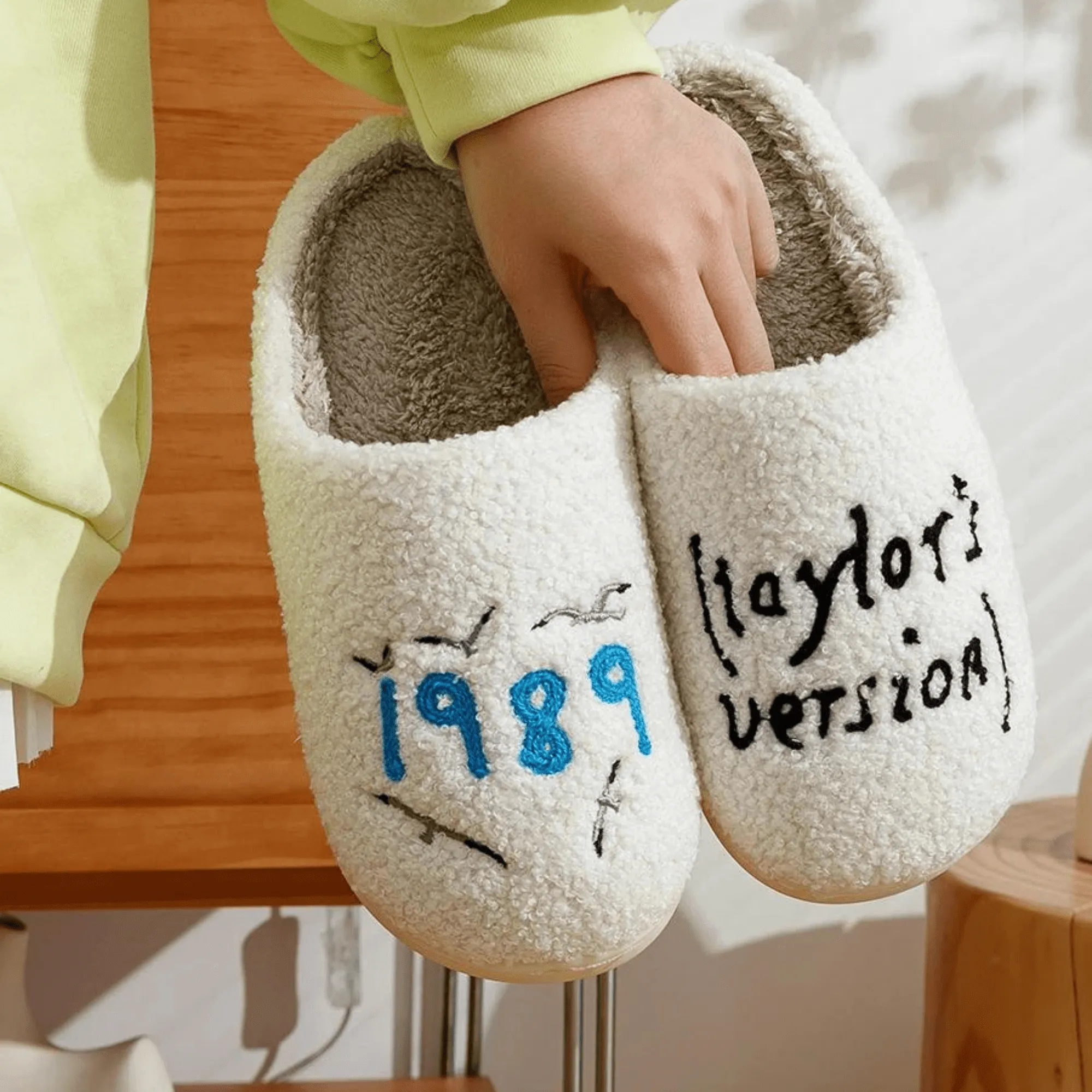 1989 Taylors Version Slippers