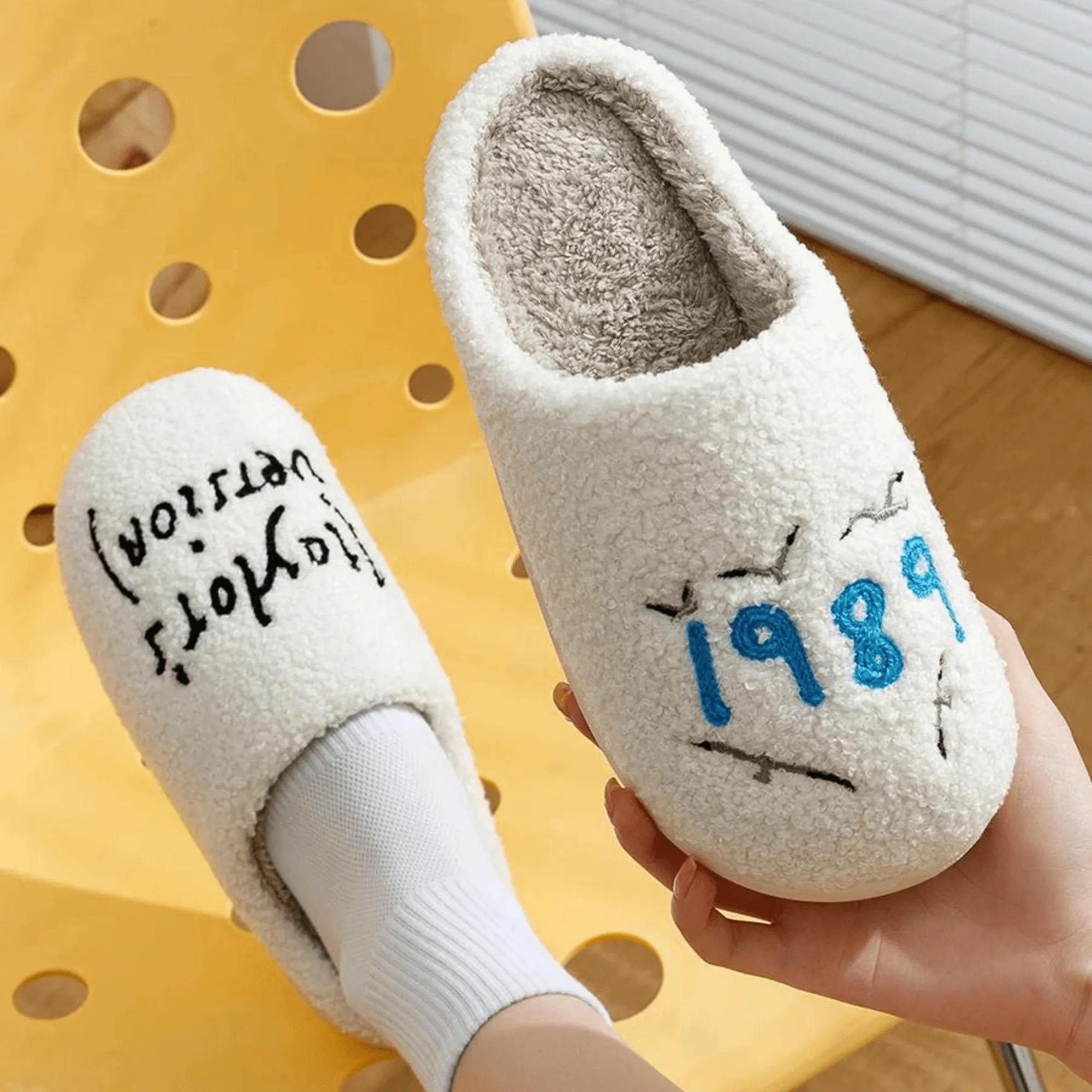 1989 Taylors Version Slippers