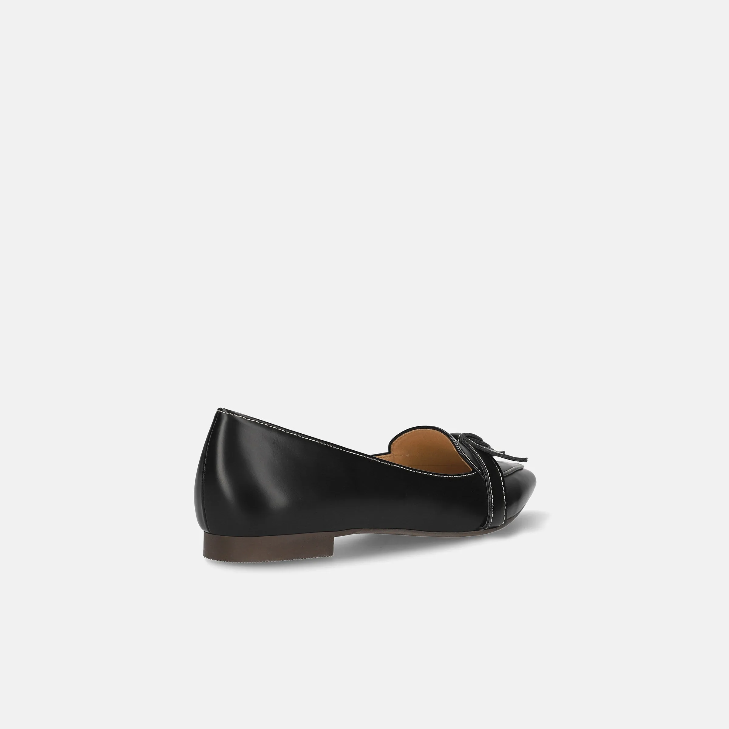 30% OFF: 2023AW: Stitched ribbon loafers (m17016) black