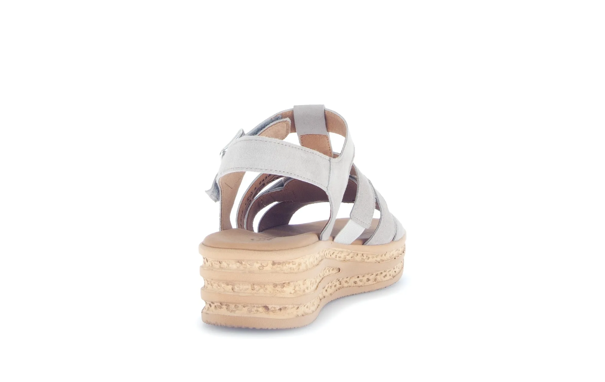 '64.552.12' women's sandal - grey