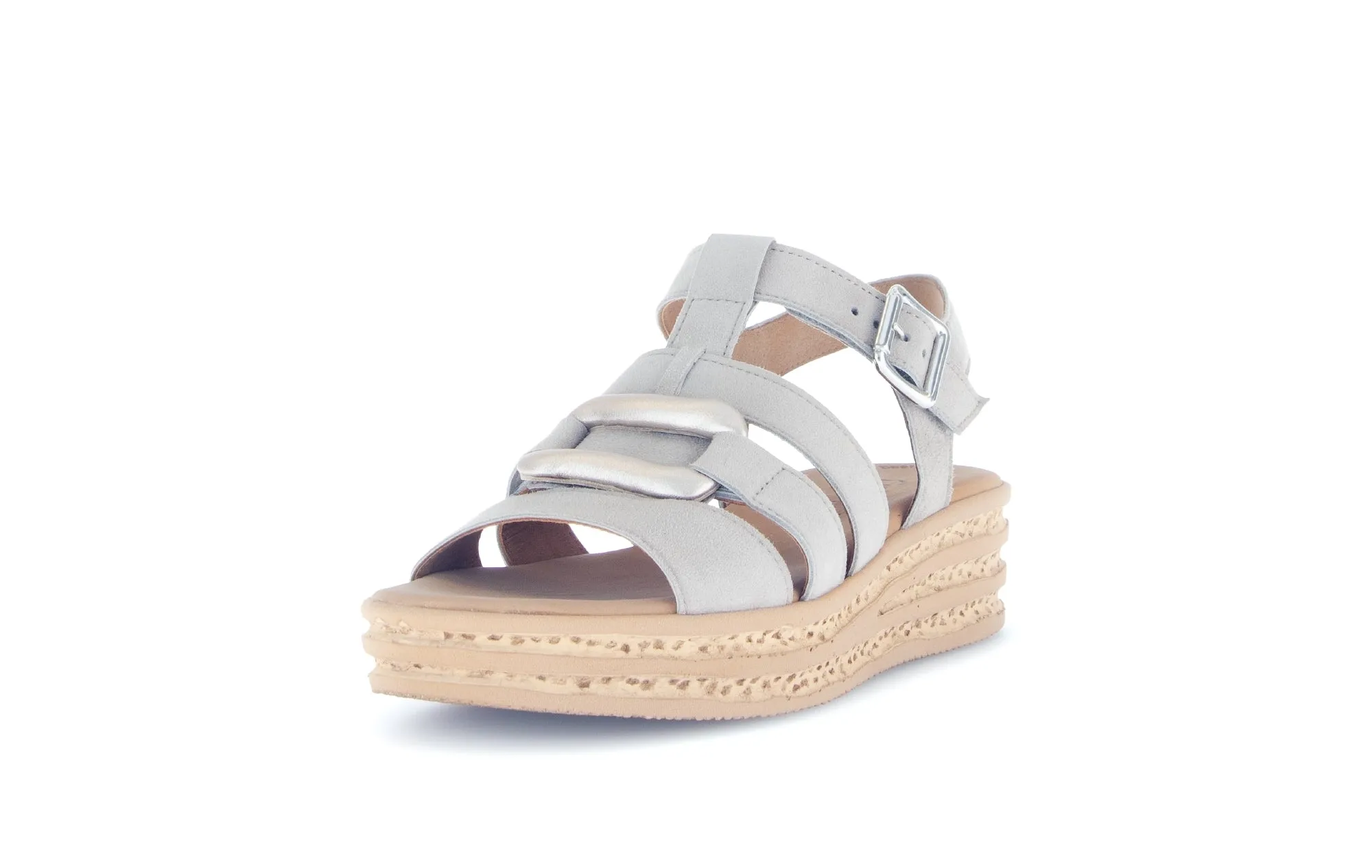 '64.552.12' women's sandal - grey