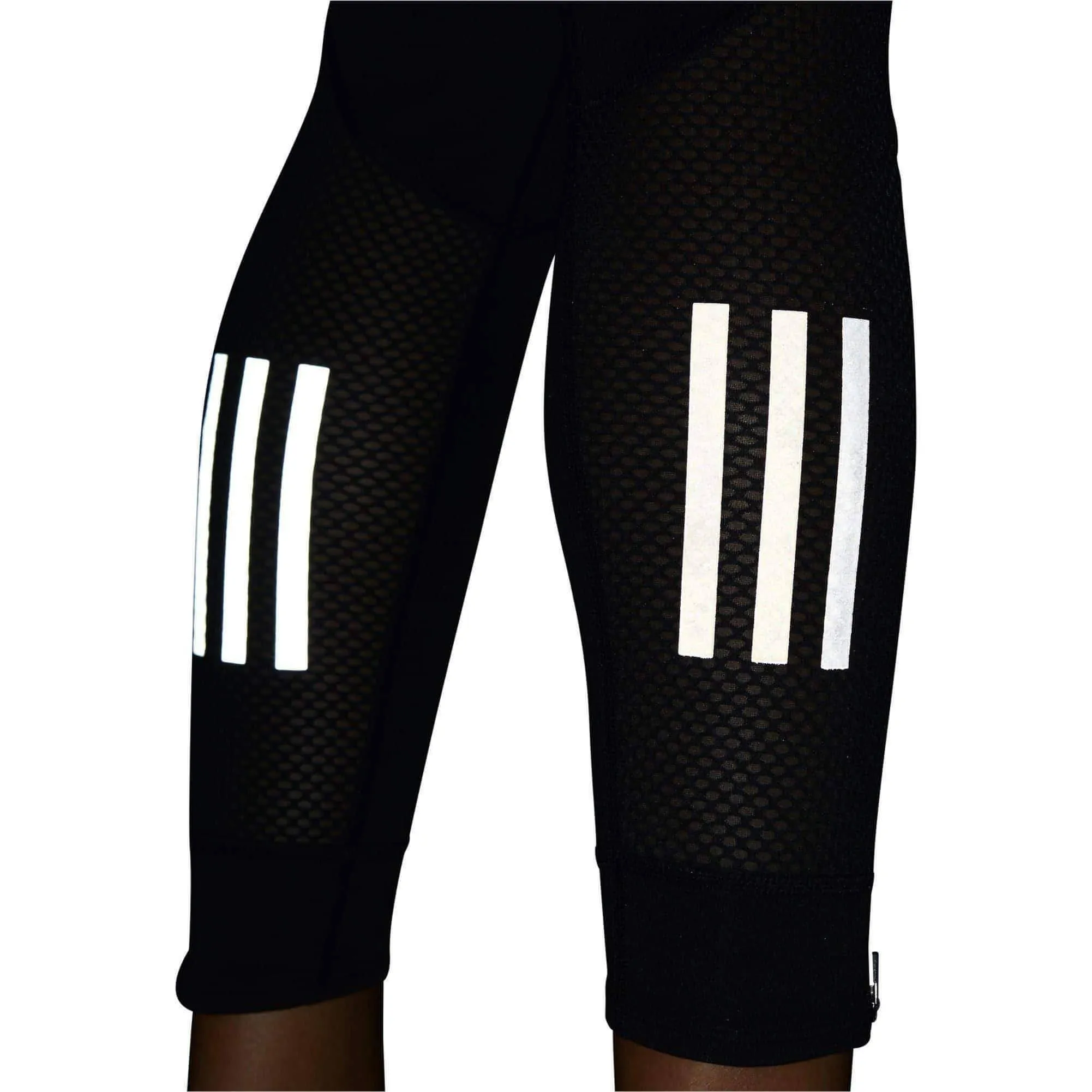 adidas Own The Run Womens Long Running Tights - Black
