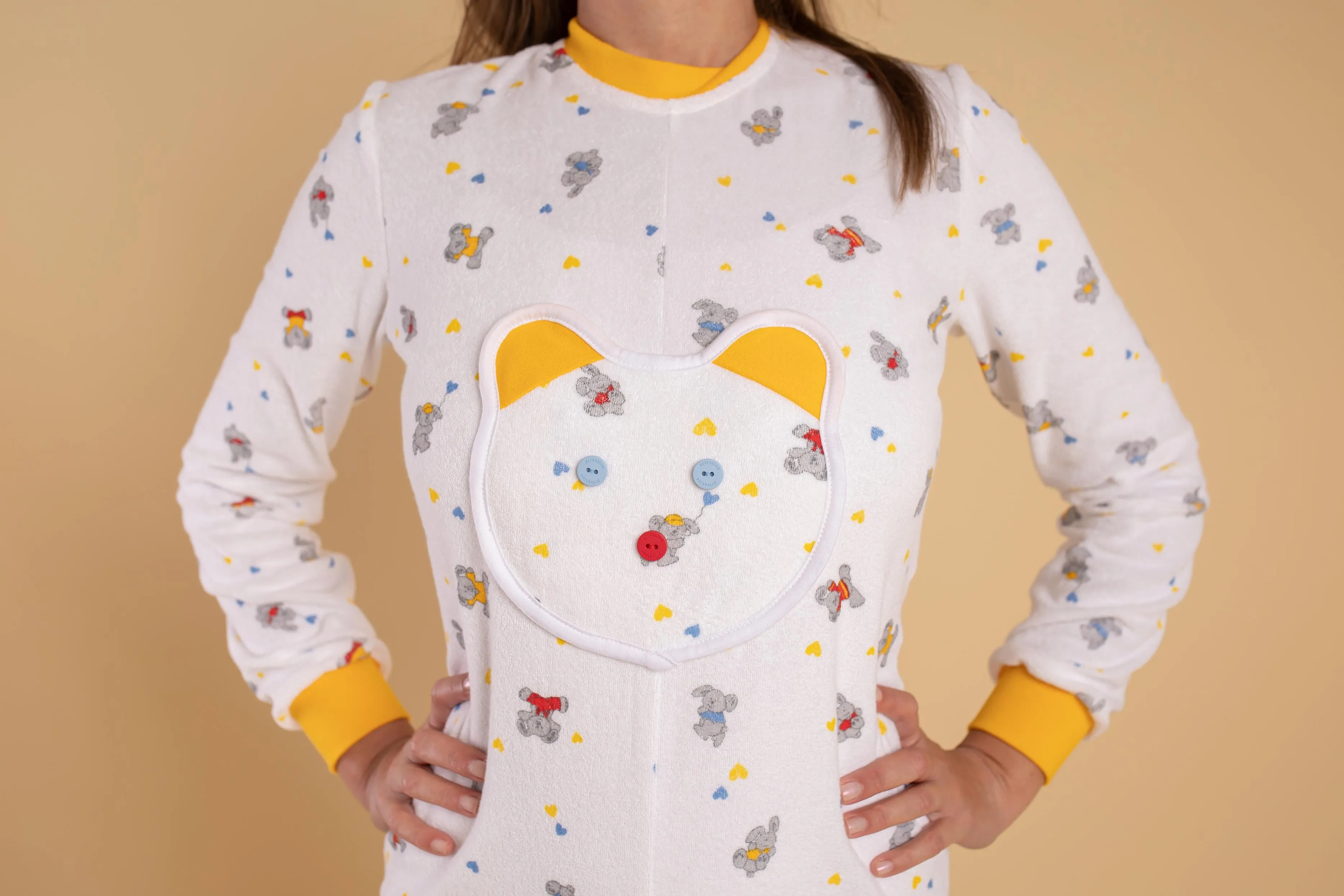 ADULT BABY ONESIE SWEET DREAMS (TERRY)