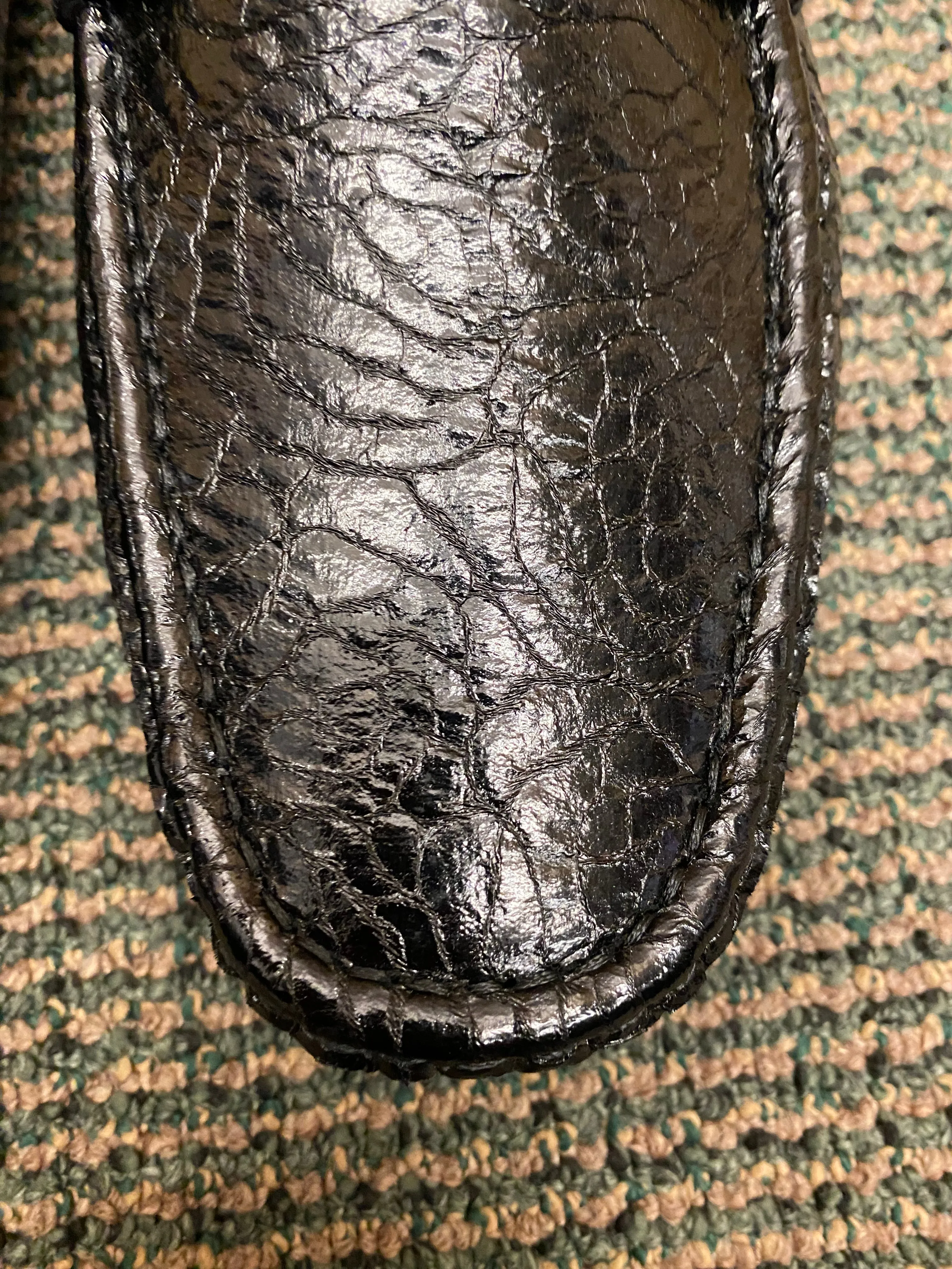 After Midnight Black Slip-on Dress Shoes Style: 6765 Size 12