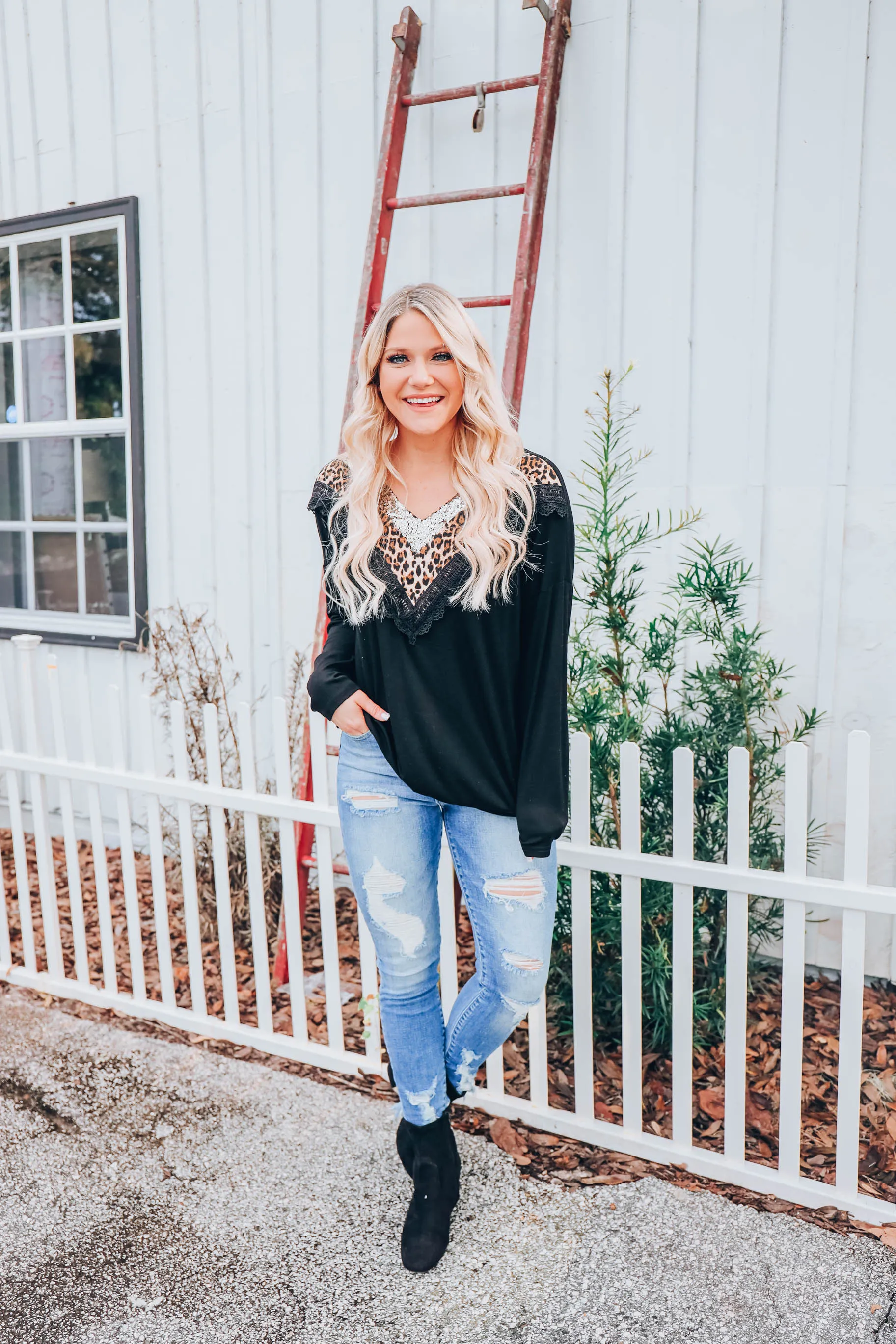 Amora Leopard Top