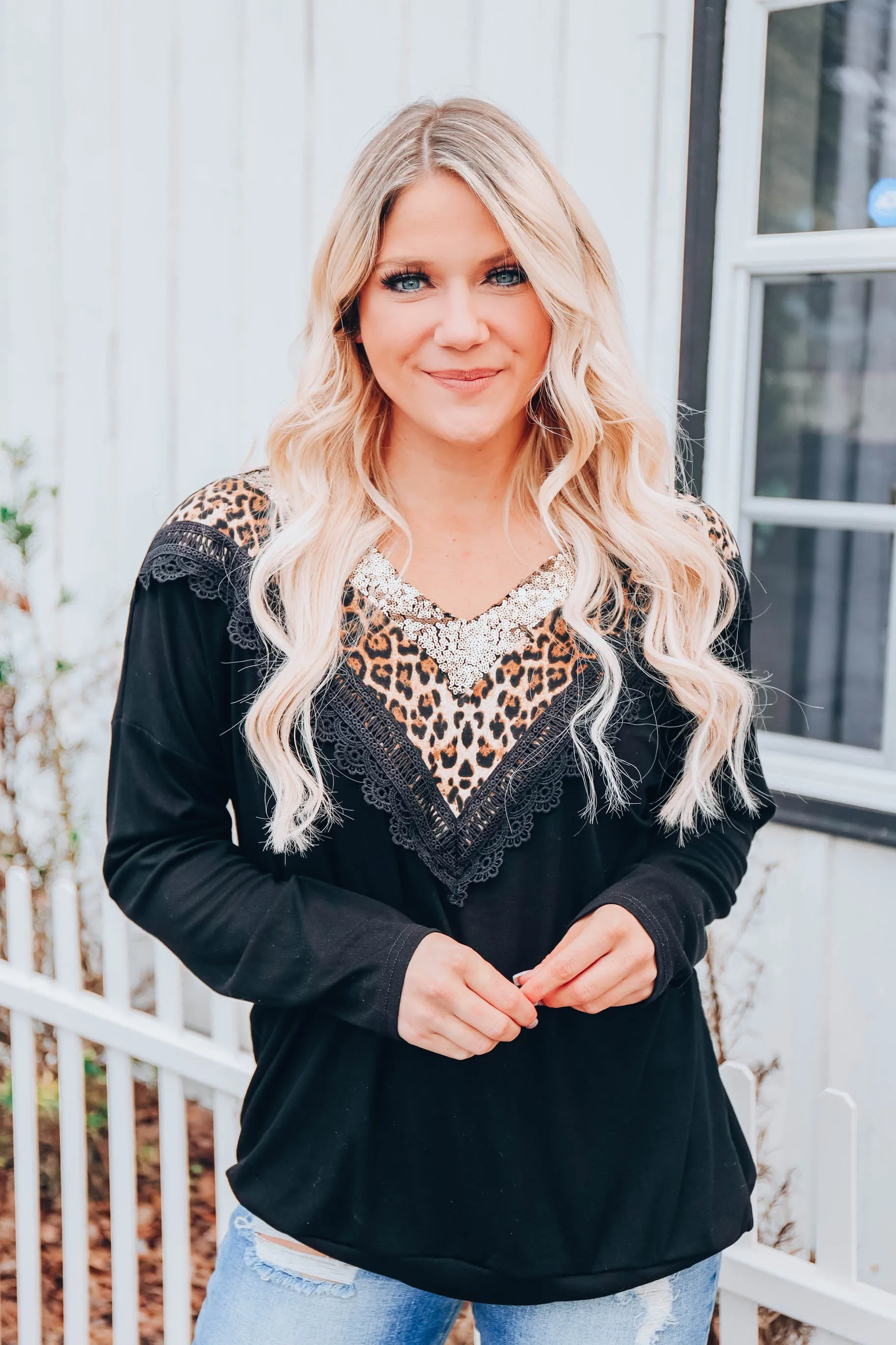 Amora Leopard Top