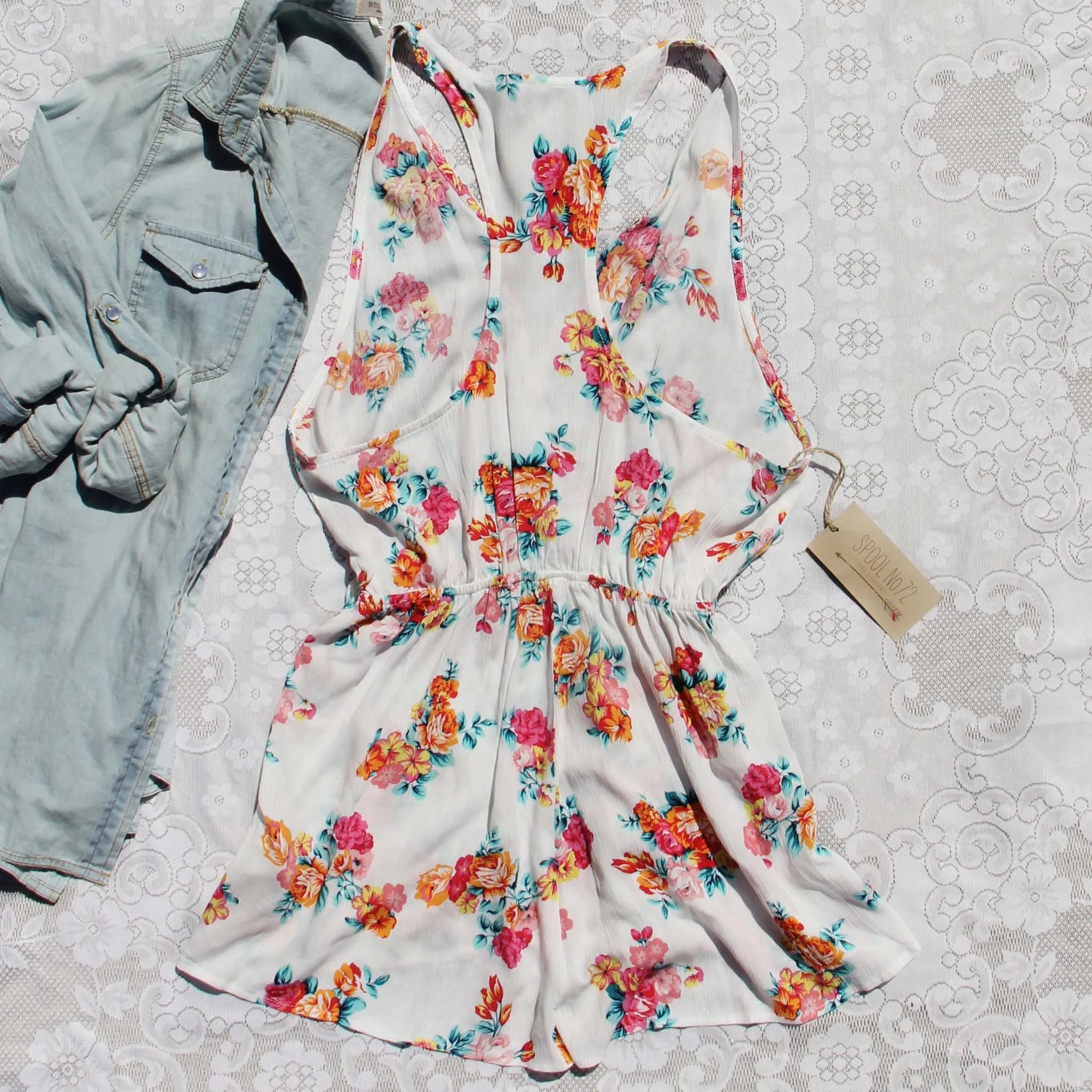 Ancient Rose Romper