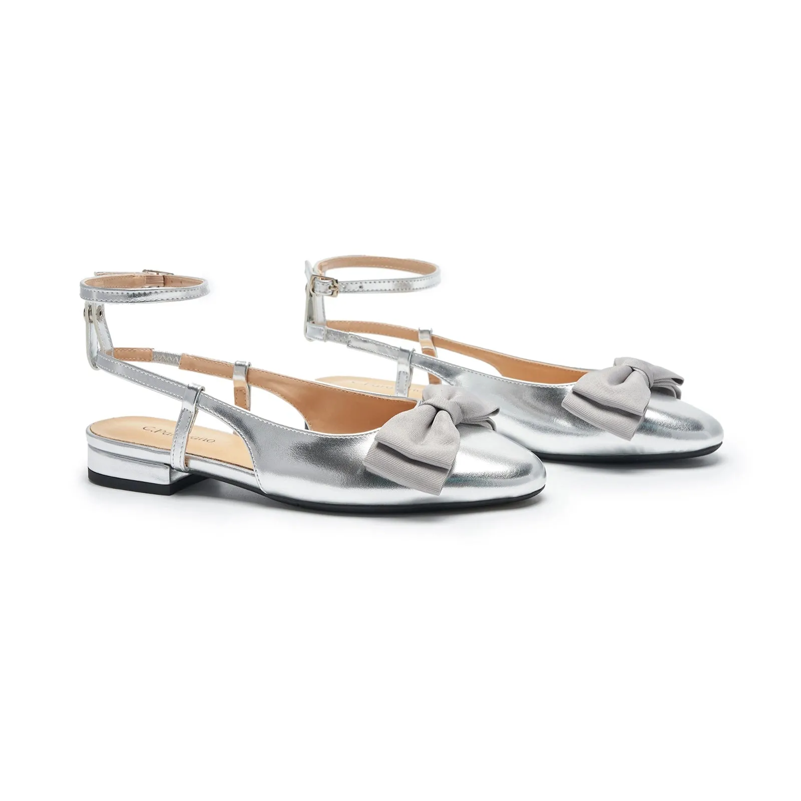 Ankle Strap Bow Slingback Mary Jane (Anita)