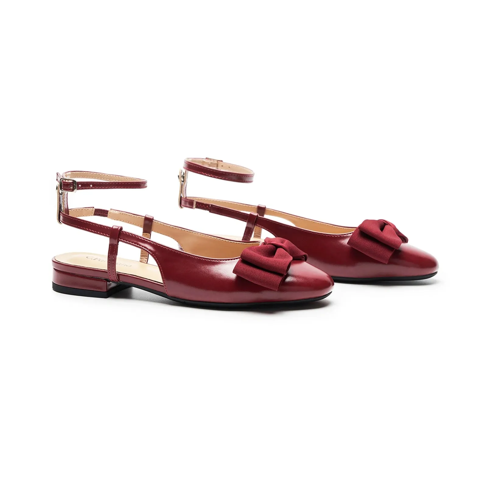 Ankle Strap Bow Slingback Mary Jane (Anita)