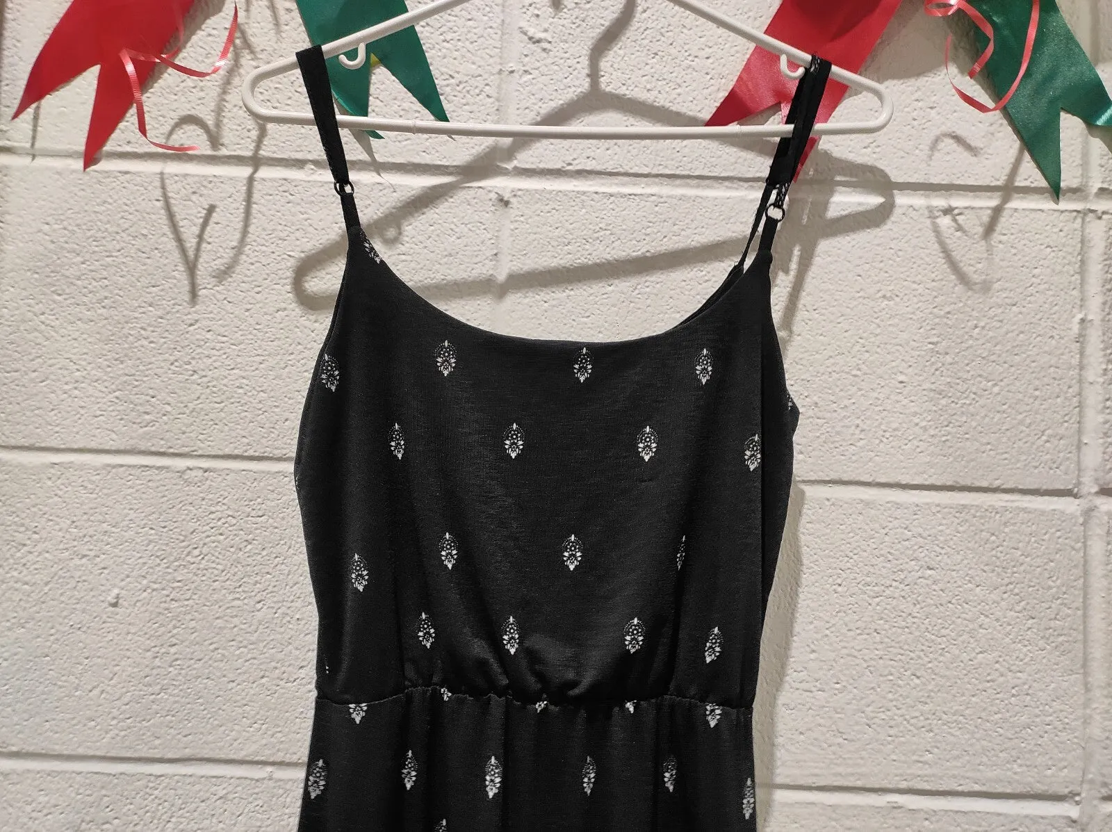 ARDENE Black White Maxi Long Dress Size S