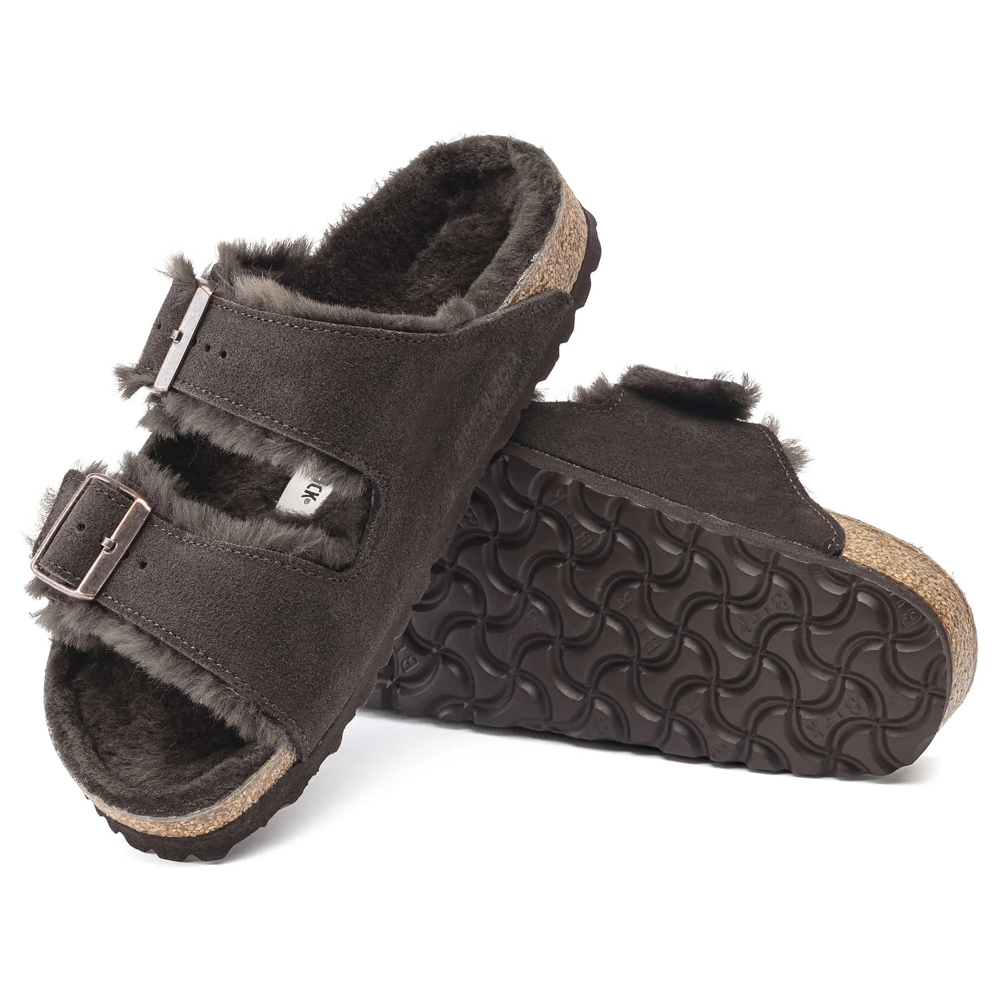 Arizona Shearling Suede Leather