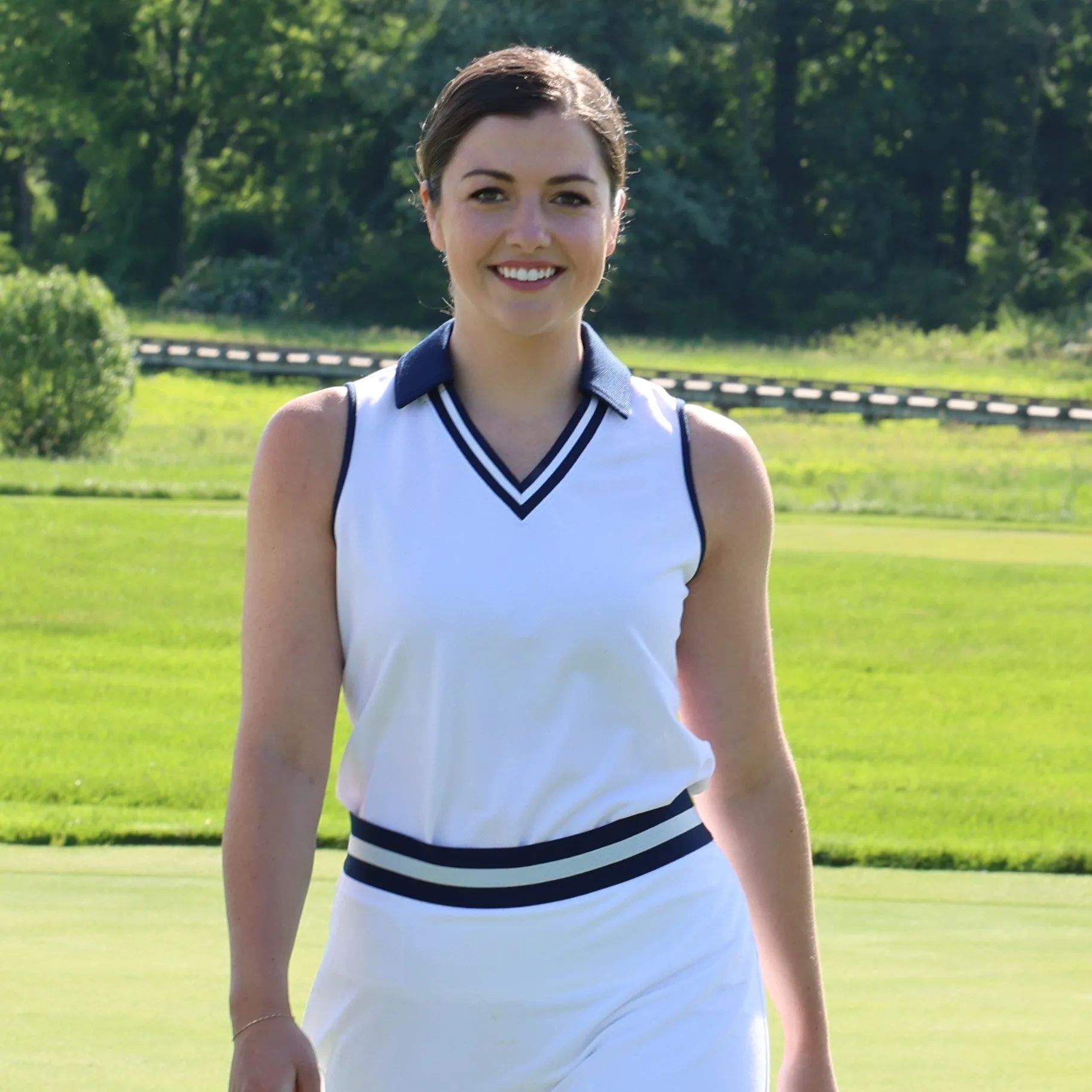 Ava Pique Sleeveless