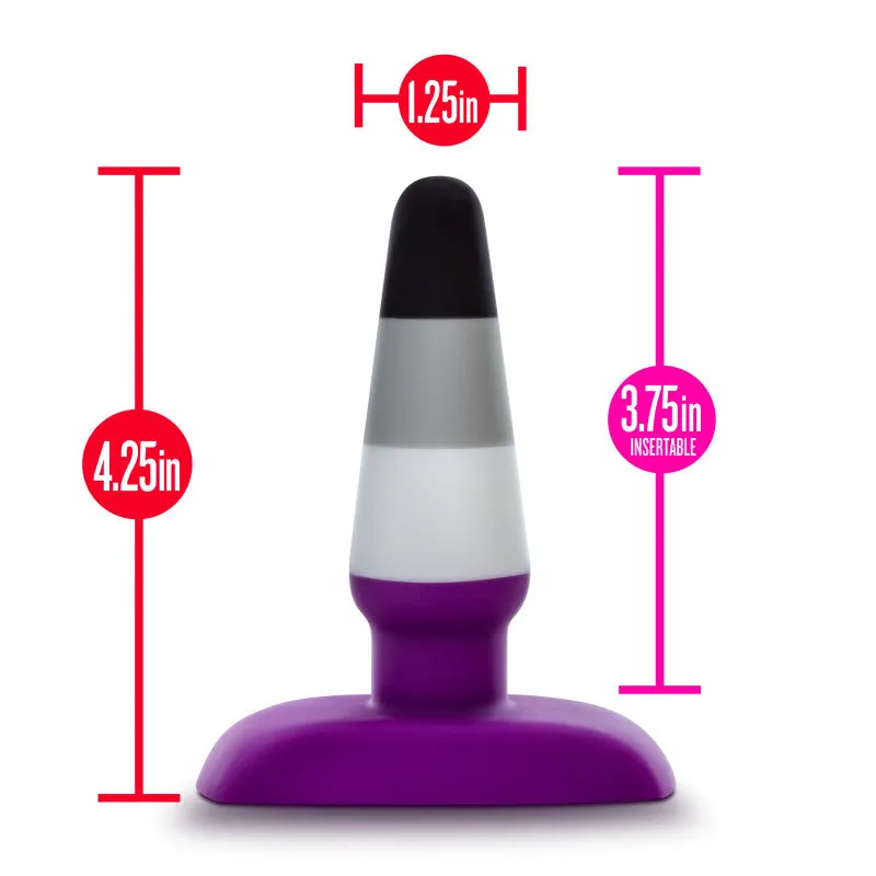 Avant Pride P7 - Ace - Coloured Butt Plug