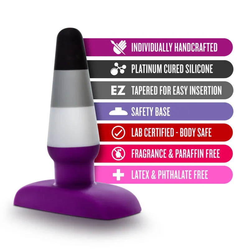Avant Pride P7 - Ace - Coloured Butt Plug
