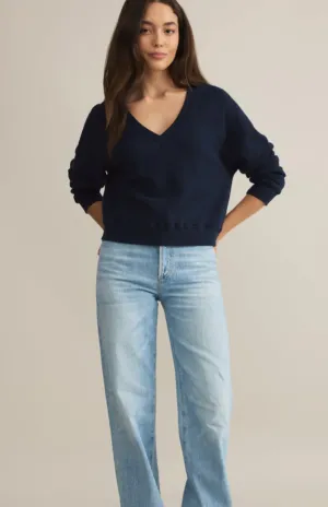 Avenue V-Neck Sweatshirt