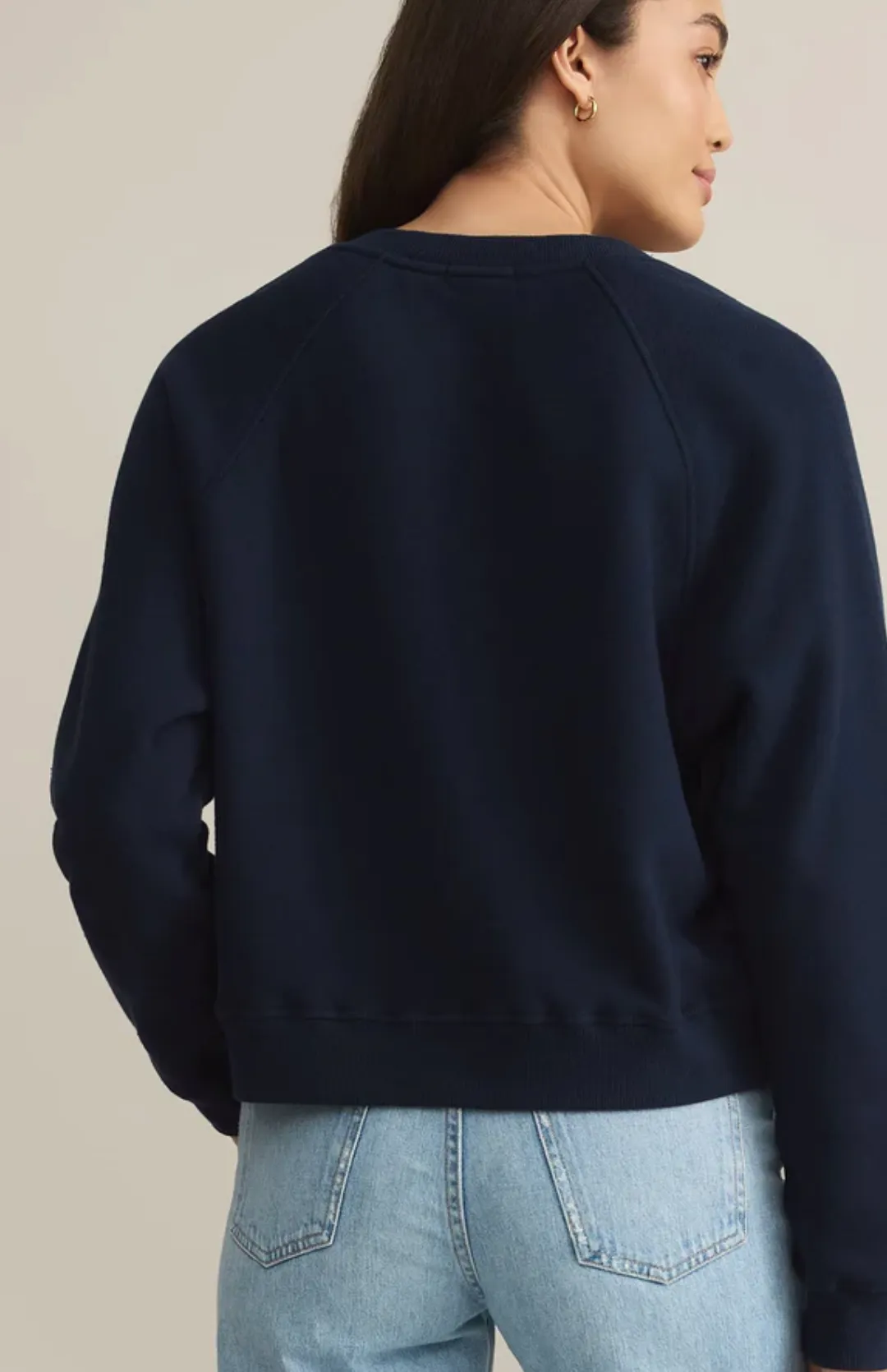 Avenue V-Neck Sweatshirt