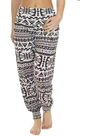 Aztec Print Harem Trouser