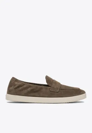 Ballet Sports Suede Loafers