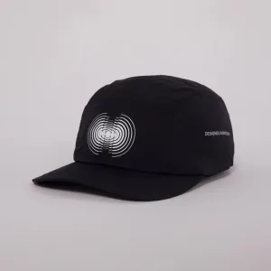 Bandit Running Nylon Run Hat - Split Spiral - Black