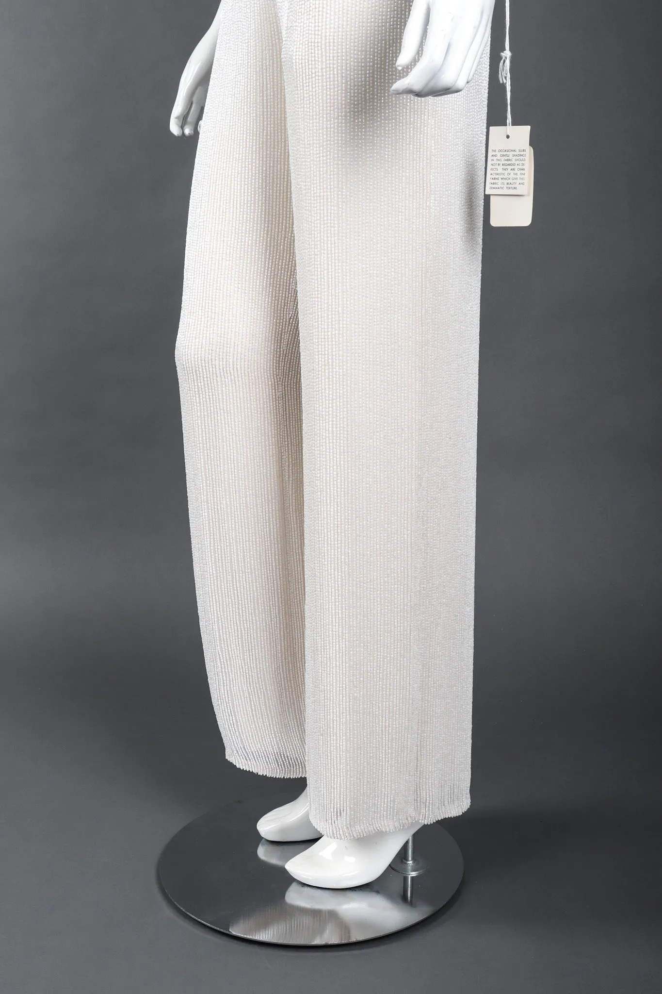 Beaded Silk Top & Pant Set