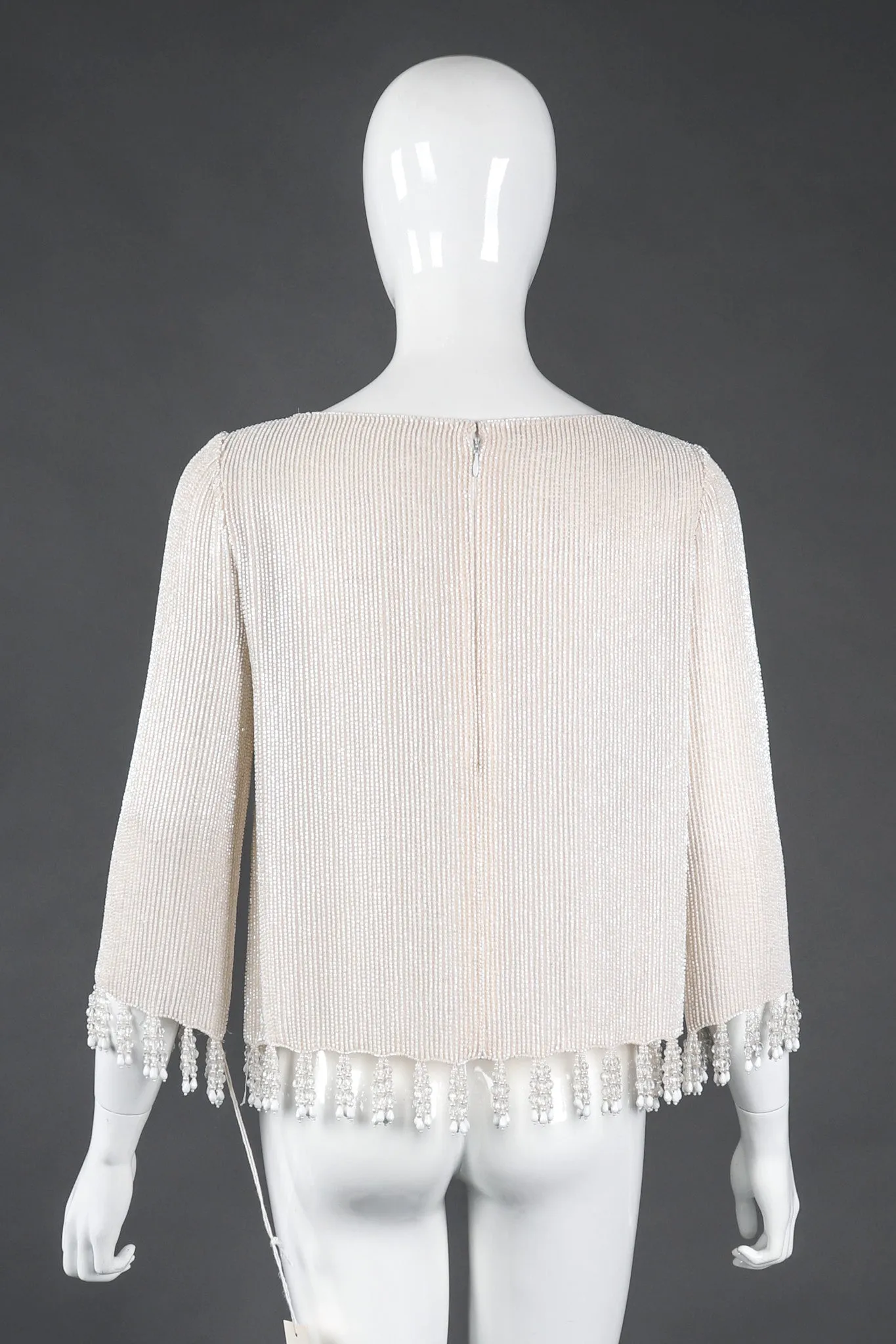 Beaded Silk Top & Pant Set