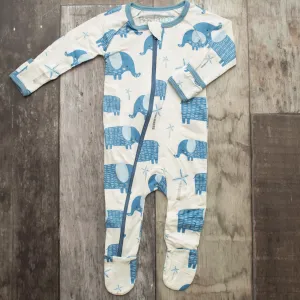 Bestaroo Blue Elephants Footie