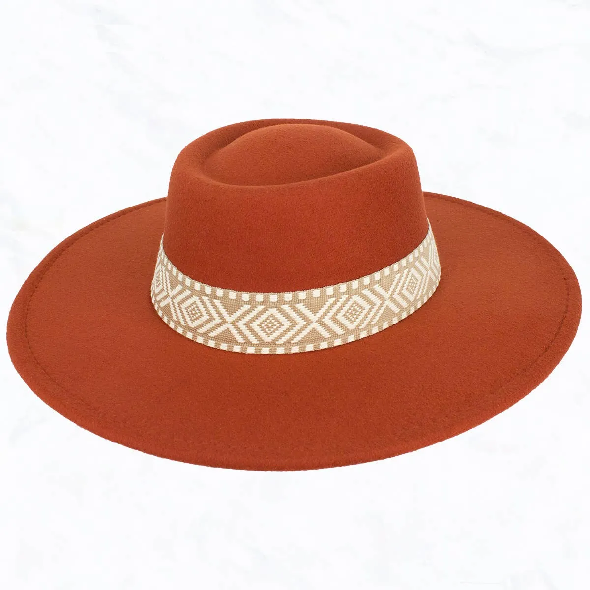 Big Brim Jazz Hat (Color Choices)
