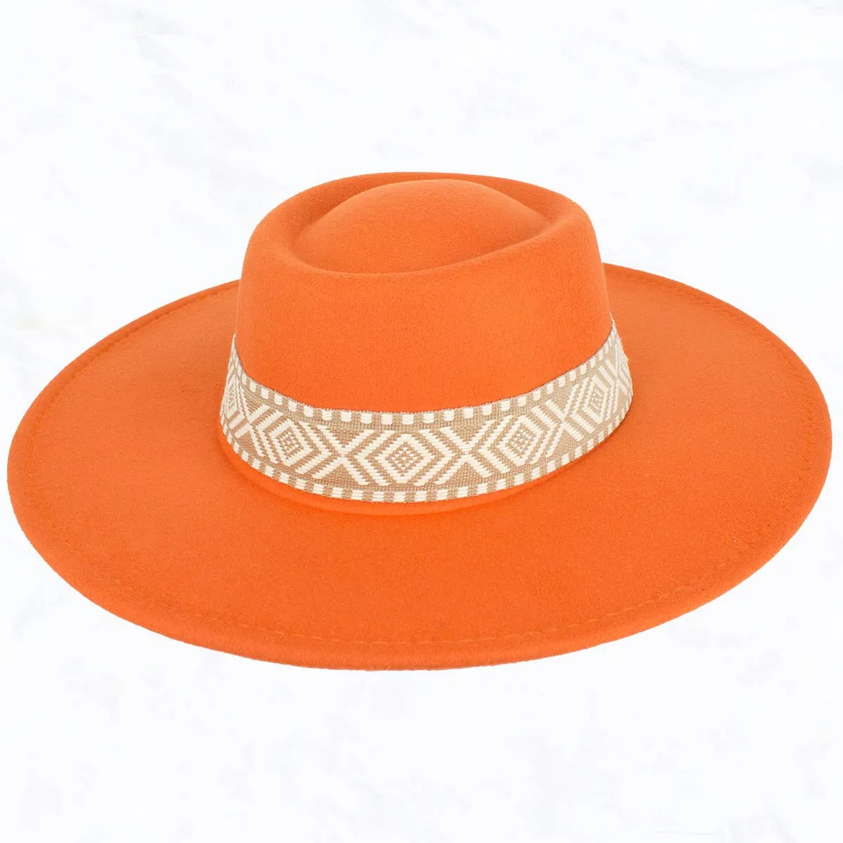 Big Brim Jazz Hat (Color Choices)