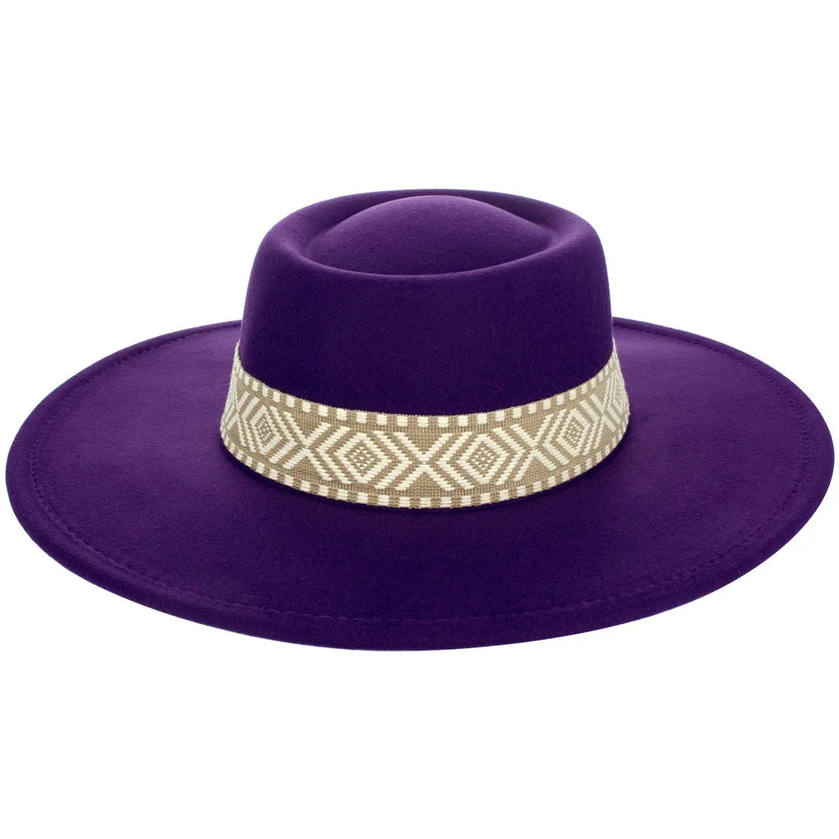 Big Brim Jazz Hat (Color Choices)