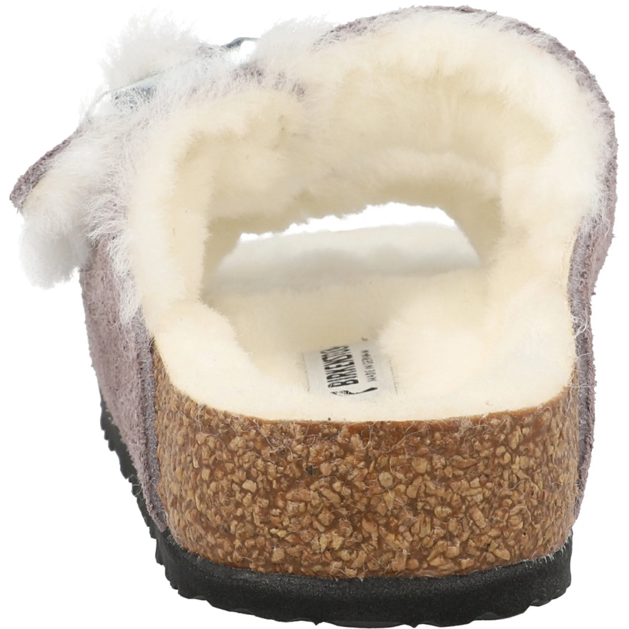 Birkenstock Arizona Shearling Kids Sandals Faded Purple