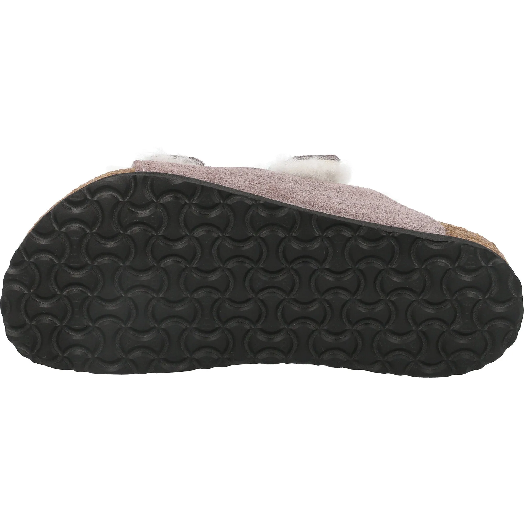 Birkenstock Arizona Shearling Kids Sandals Faded Purple