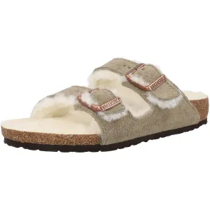 Birkenstock Arizona Shearling Kids Taupe Sandals