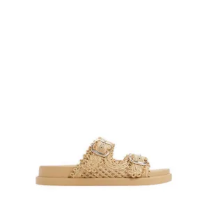 BOHOCHIC FOOTBED SANDALS - NATURAL