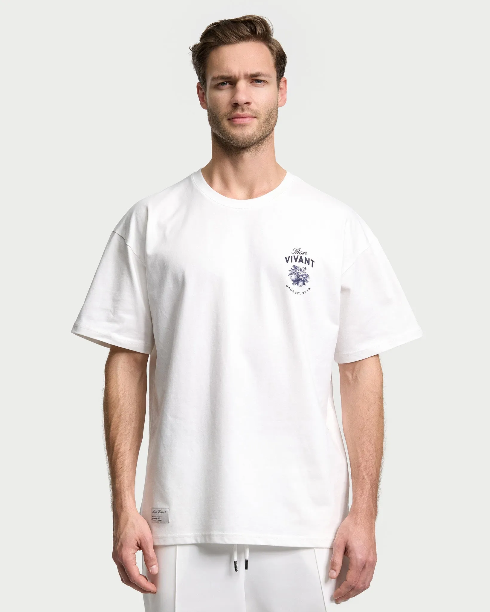 Bon Vivant Oversized Shirt - warm white
