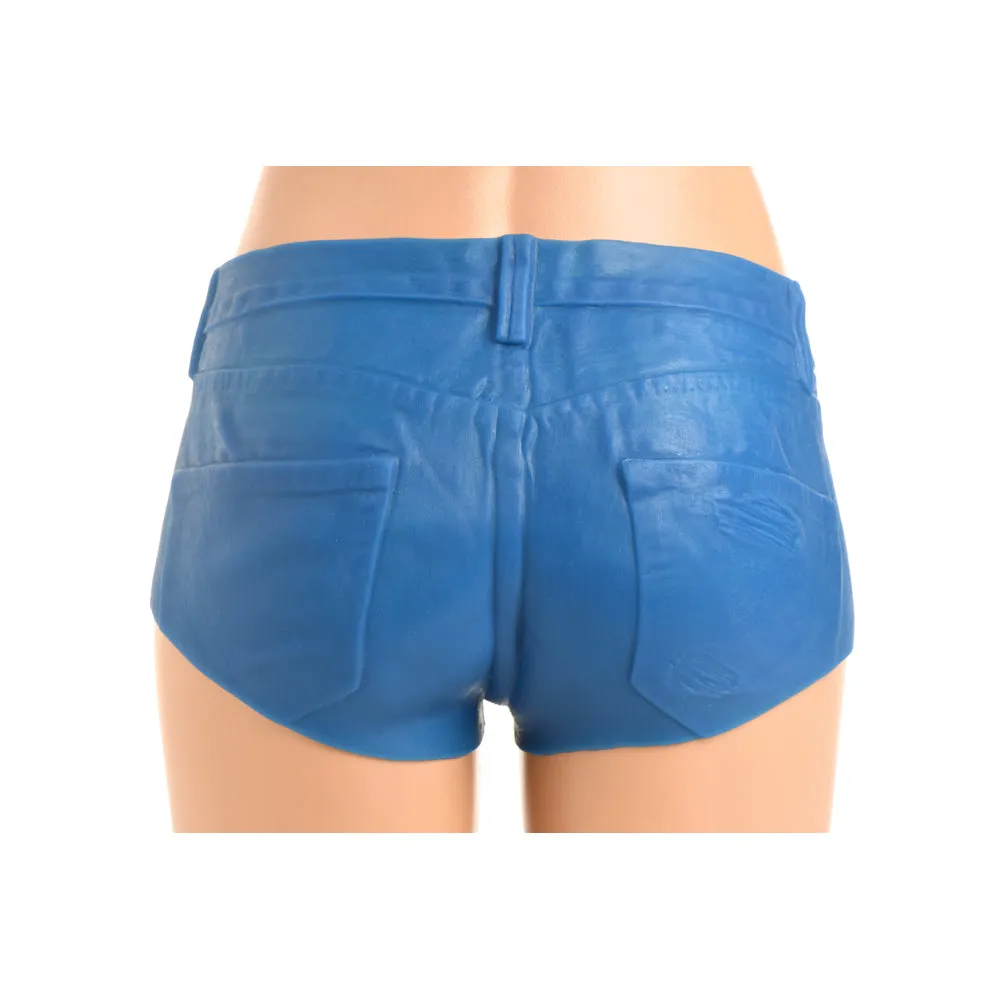 Booty Shorts 6" Dildo Silicone S/O Small