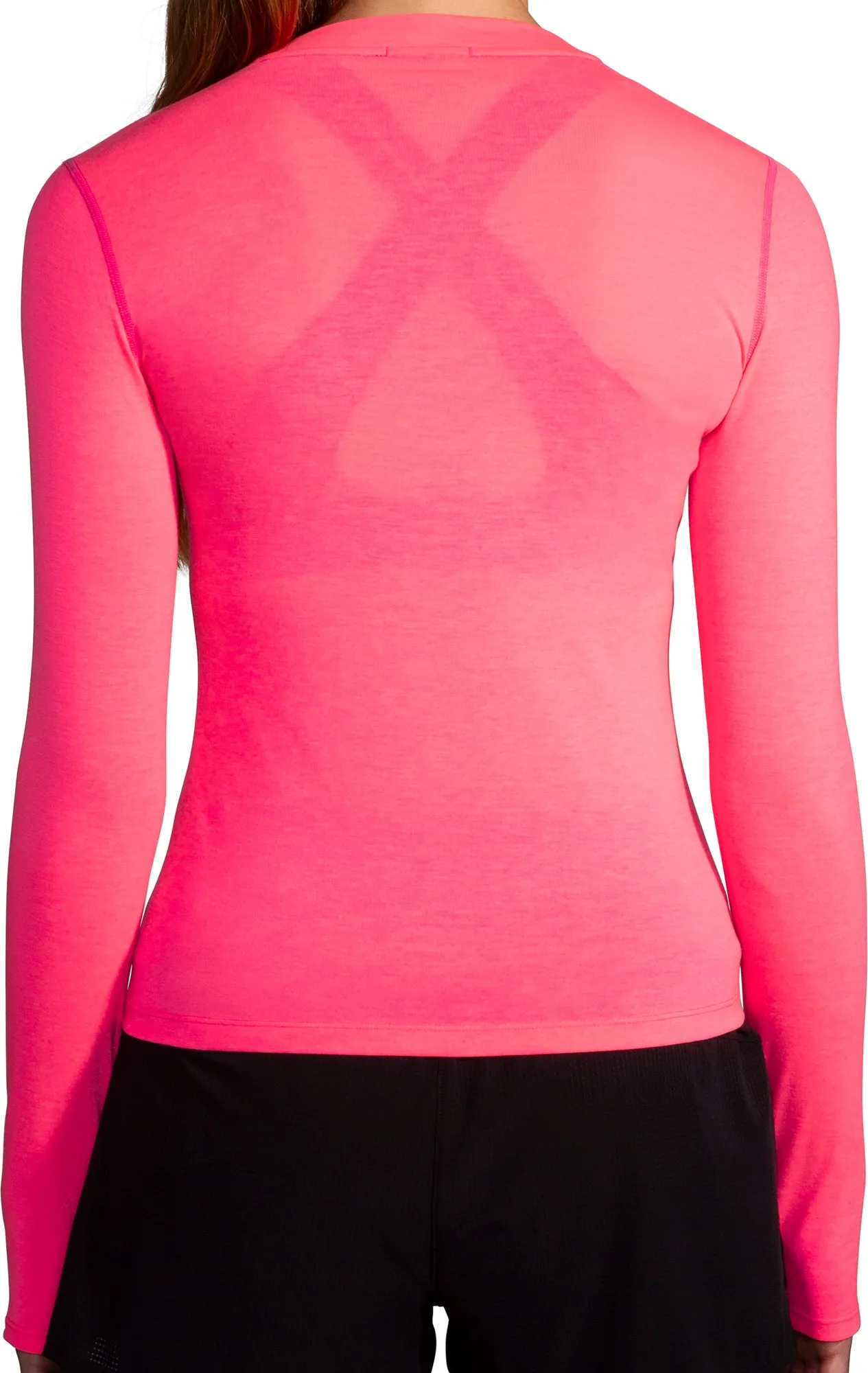Brooks High Point Womens Long Sleeve Running Top - Pink