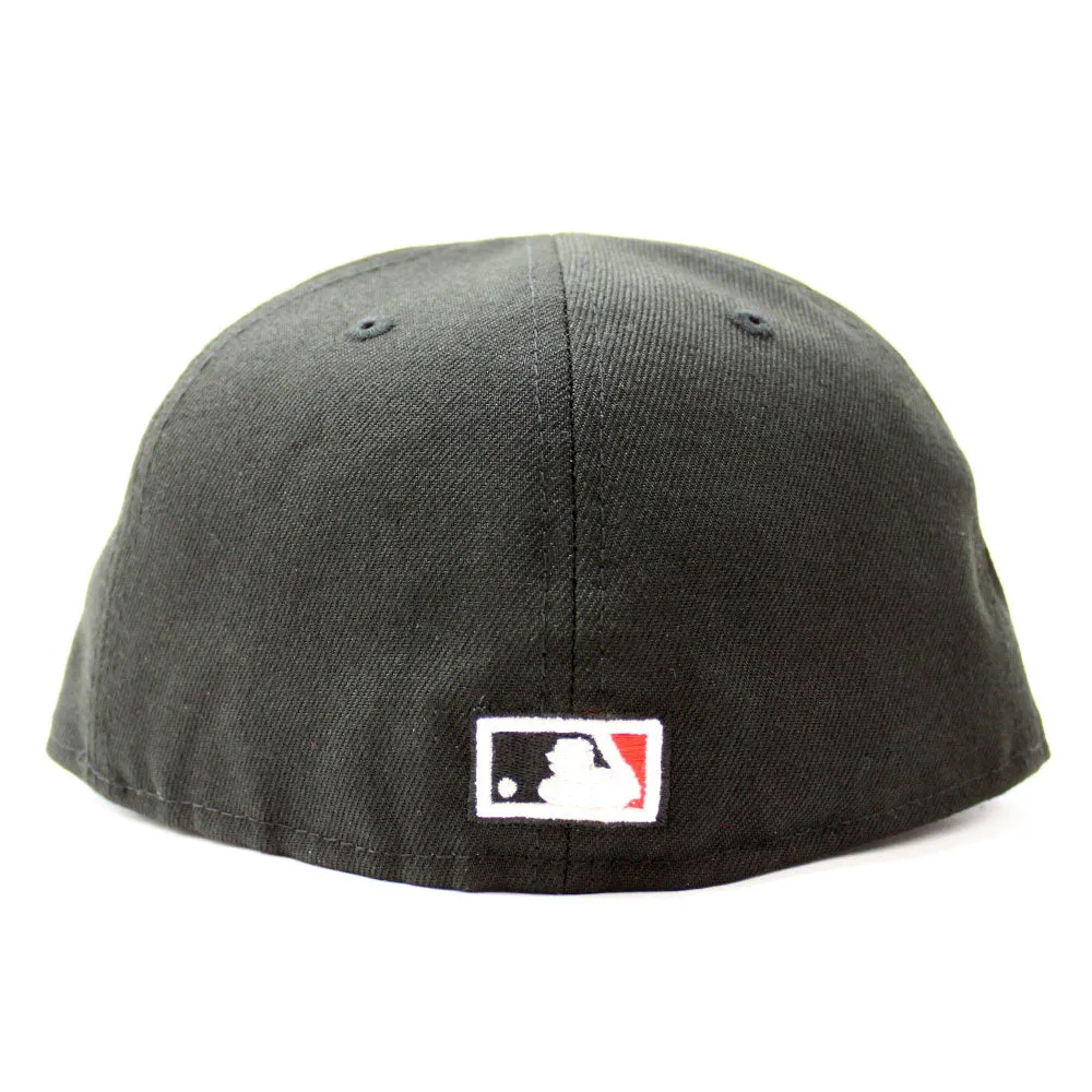 Chicago Cubs 1962 All-Star Game New Era 59Fifty Fitted Hat (Glow in the Dark Black Yellow Red Under Brim)