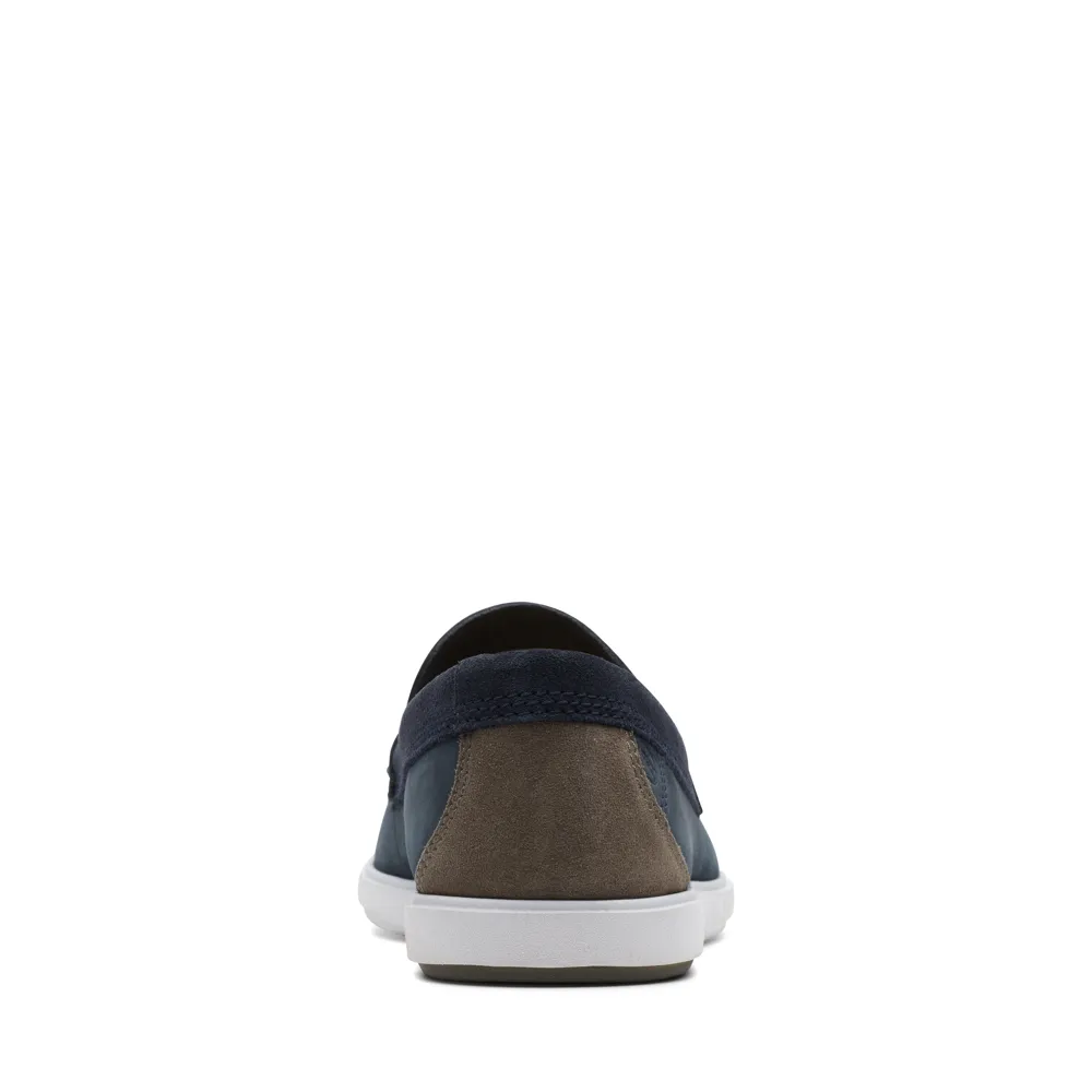 Clarks - Bratton Loafer - Navy - Shoes