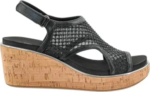 CORKYS - Carley Black Mesh Wedge