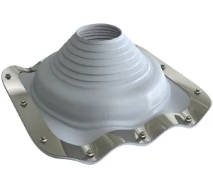 Dektite® Premium EPDM Pipe Flashing For Metal Roofs - Grey (5 - 55mm)
