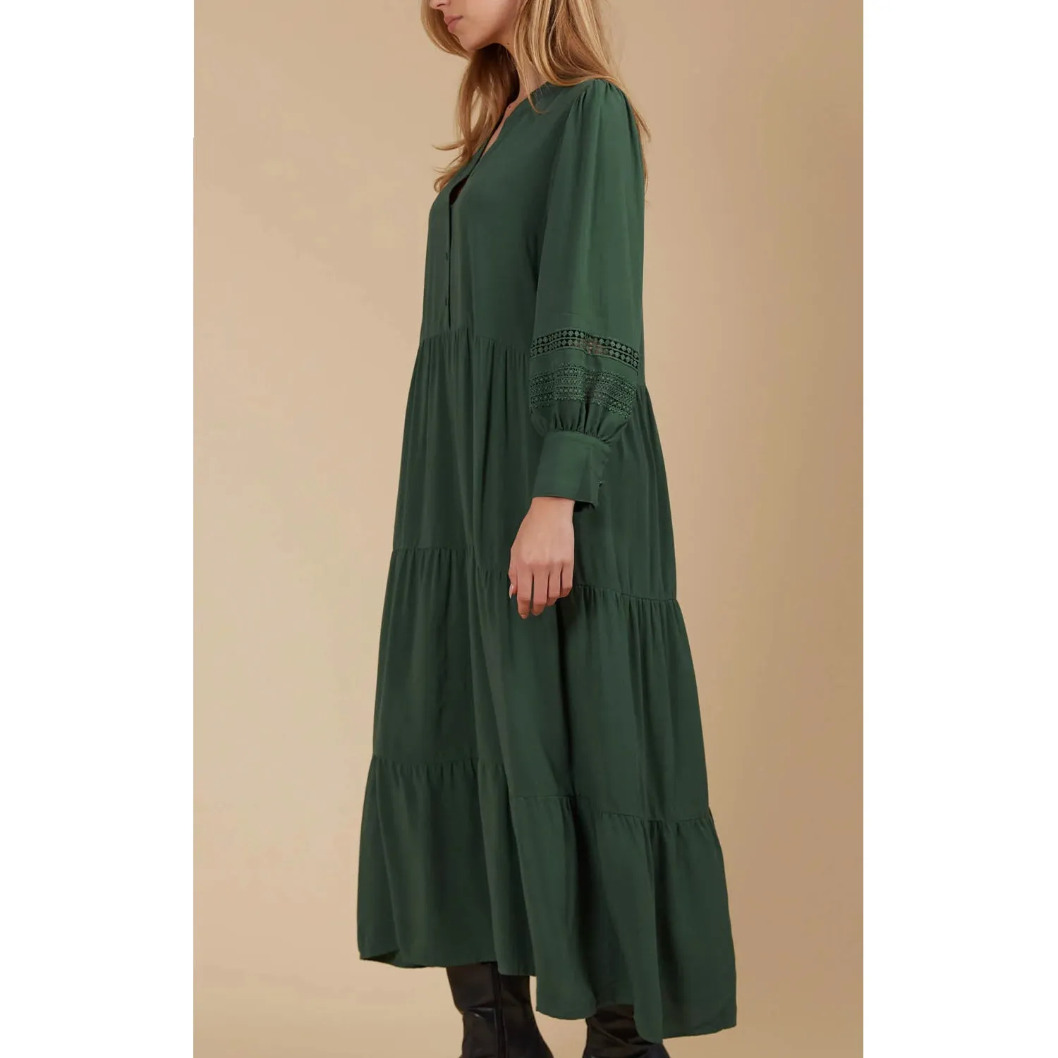 Dress Aphrodite Maxi - Pine