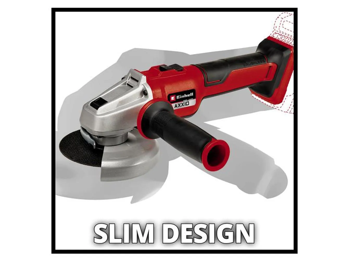 Einhell Axxio 18/115 Q Power X-Change Angle Grinder 115mm 18V Bare Unit