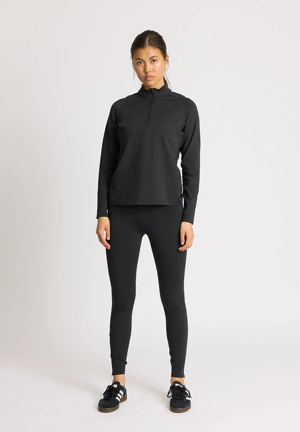 Elene tights zip - black