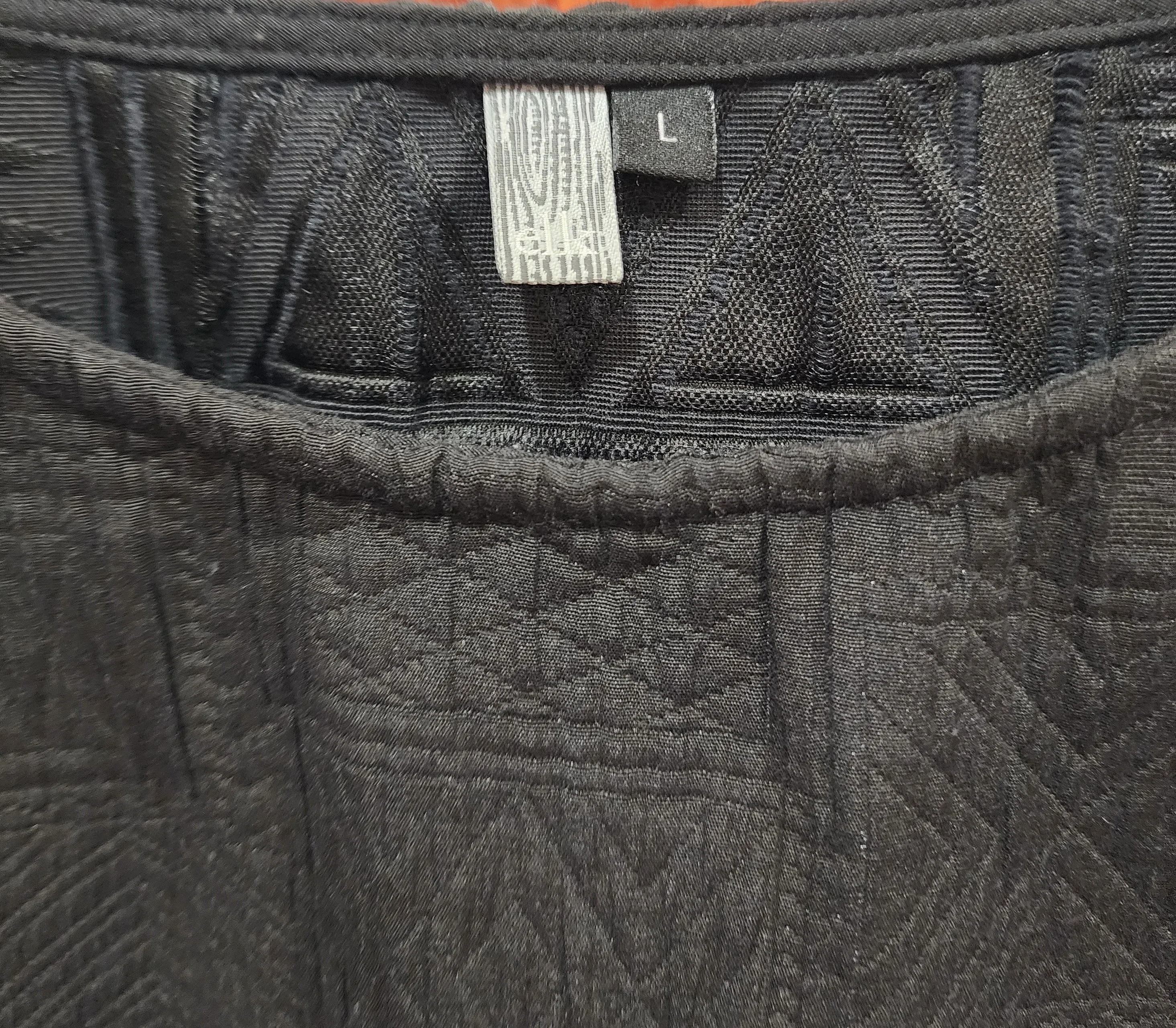 Elk black embroidered top size Large