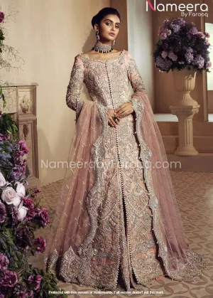 Embellished Bridal Pakistani Engagement Dress #BN115