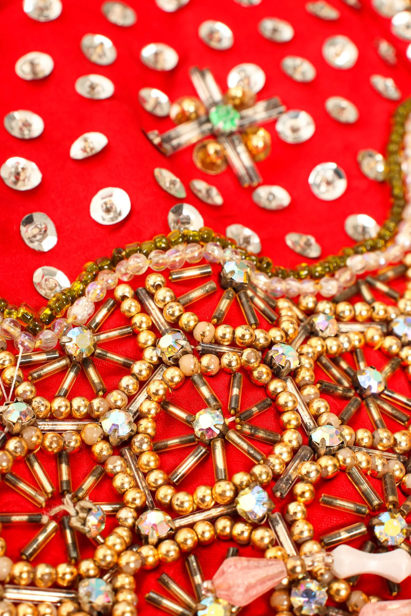 Embellished Chinese Phoenix & Dragon Skirt