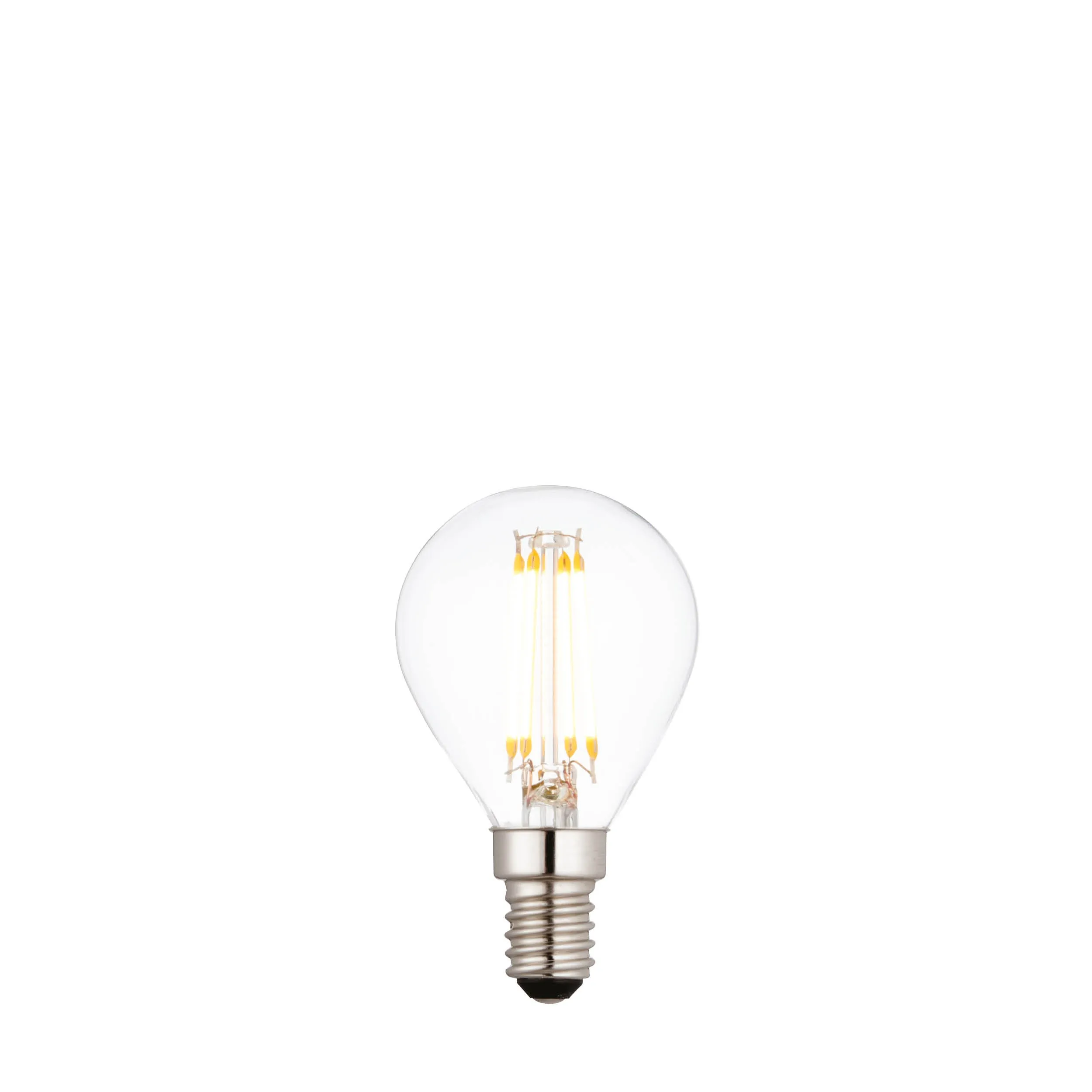 Endon 93019 E14 LED filament golf 1lt Accessory Clear glass 4W LED E14 Warm White