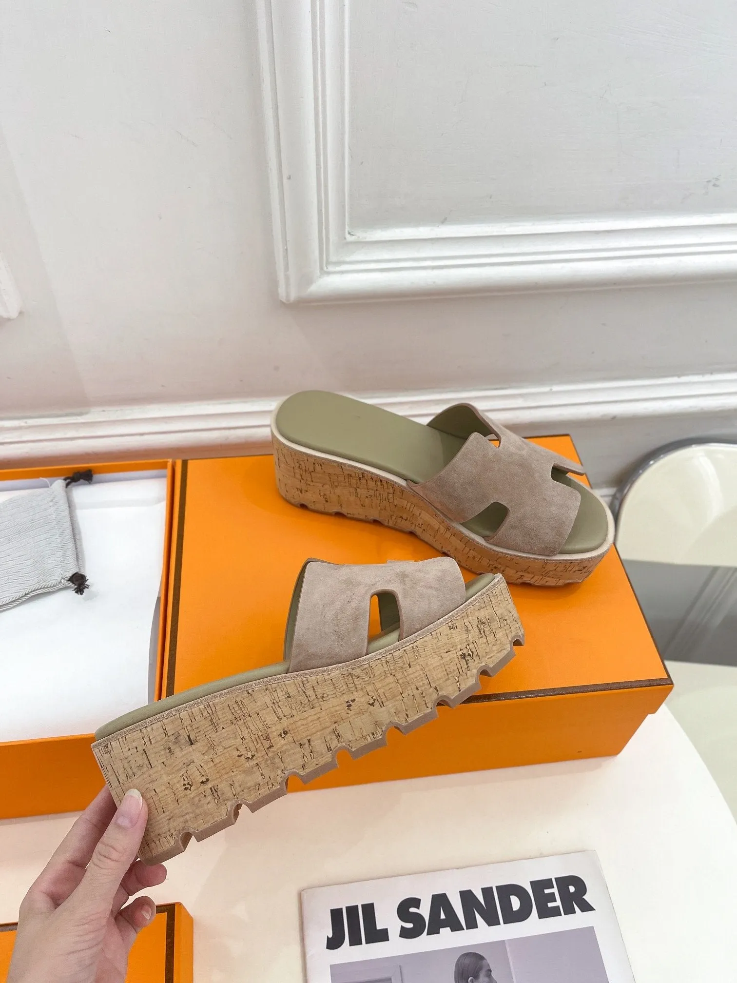 Eze 65 Sandal Light Brown Suede