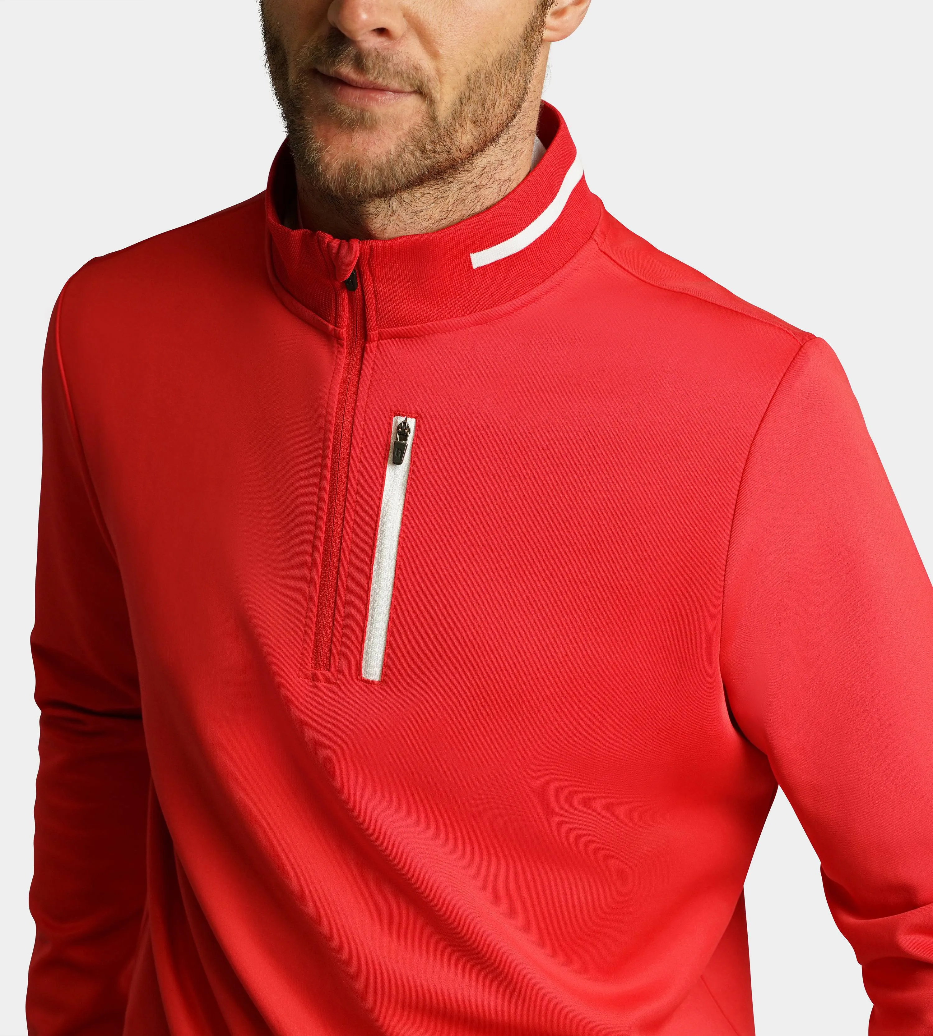 FAIRWAY FLEX MIDLAYER - RED