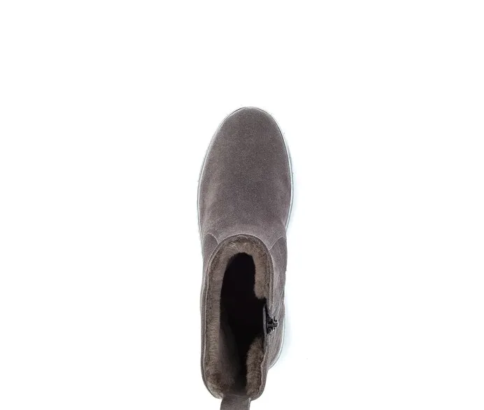 *FINAL SALE*73775.19 - Grey Shearling Suede